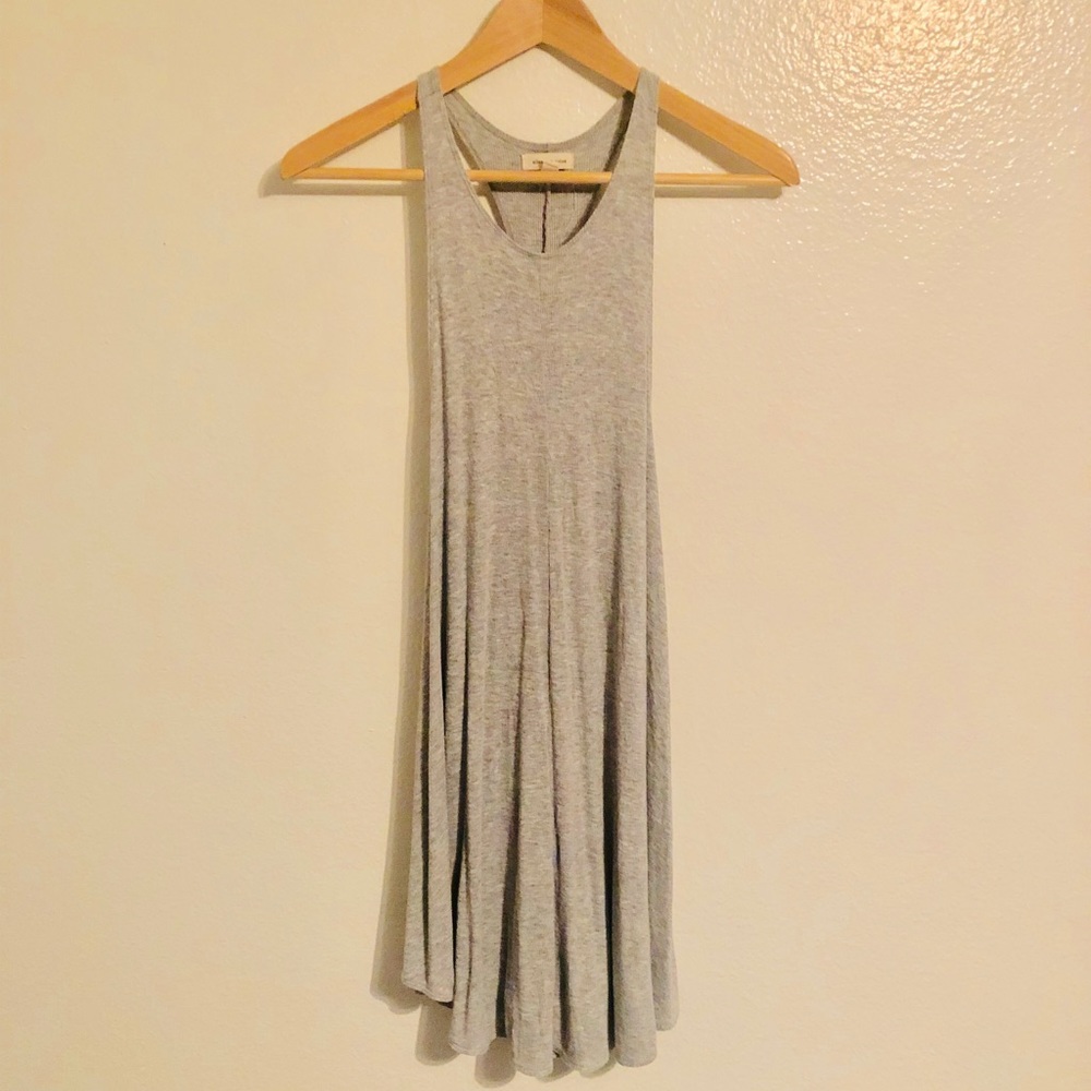 Silence + Noise Racerback Ribbed Tank Dress